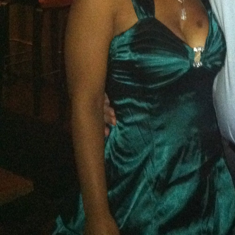 Emerald Green Dress